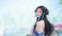 《问道》手游壁纸之水女
